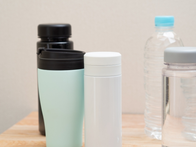 いろんな種類の水筒
