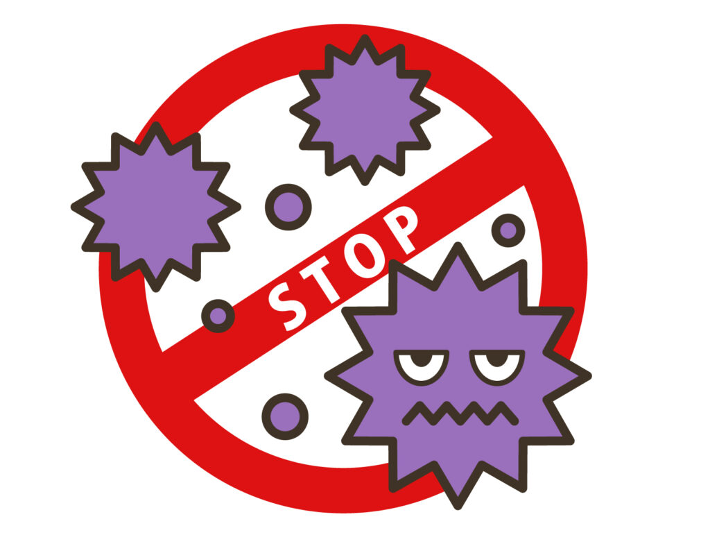 STOPバイキン