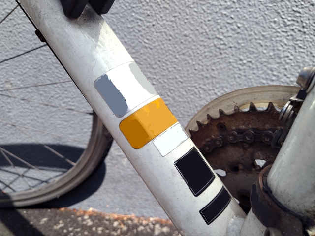 自転車の防犯登録イメージ