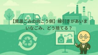 【資源ごみの向こう側】線引きがあいまいなごみ、どう捨てる？