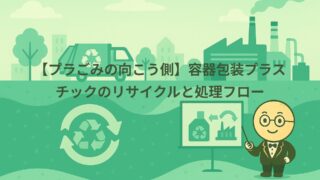 【プラごみの向こう側】容器包装プラスチックのリサイクルと処理フロー