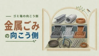 【金属ごみの向こう側】分ければ資源、混ざればトラブル。金属循環の仕組み