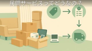 【コラム】民間サービスってどうなの?ー簡単に捨てたい時にー