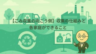 【ごみ収集の向こう側】収集の仕組みと各家庭ができること