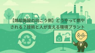 【焼却施設の向こう側】どうやって燃やされる？技術と人が支える環境プラント